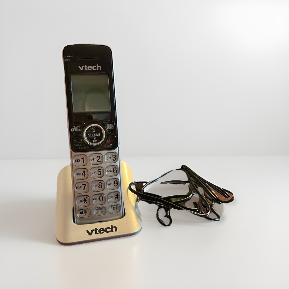 VTech CS6609 Accessory Handset Cordless Phone W Battery Pack- New. No Box