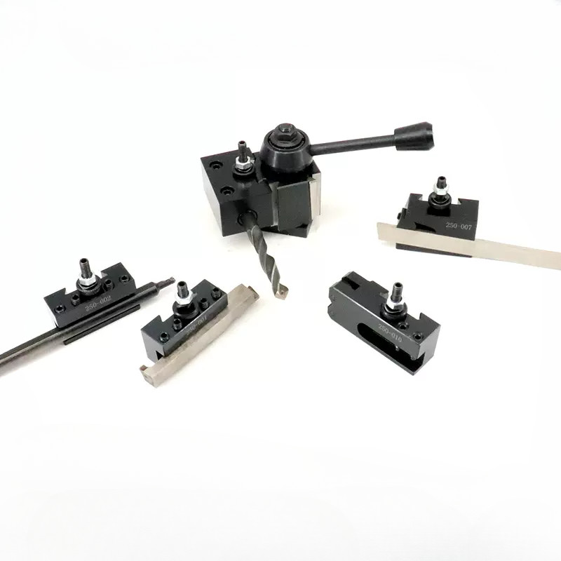Quick Change Tool Post Holder Set Lathe Machine Tool Fixture High Precision