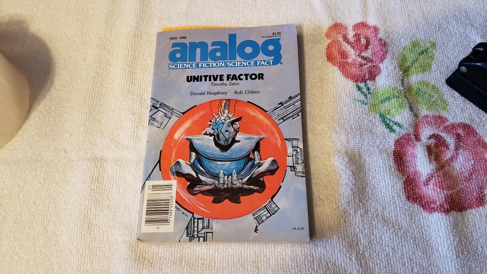 ANALOG SCIENCE FACT, SCIENCE FICTION,   MAY, 1982   *SIGNED*  -RH-