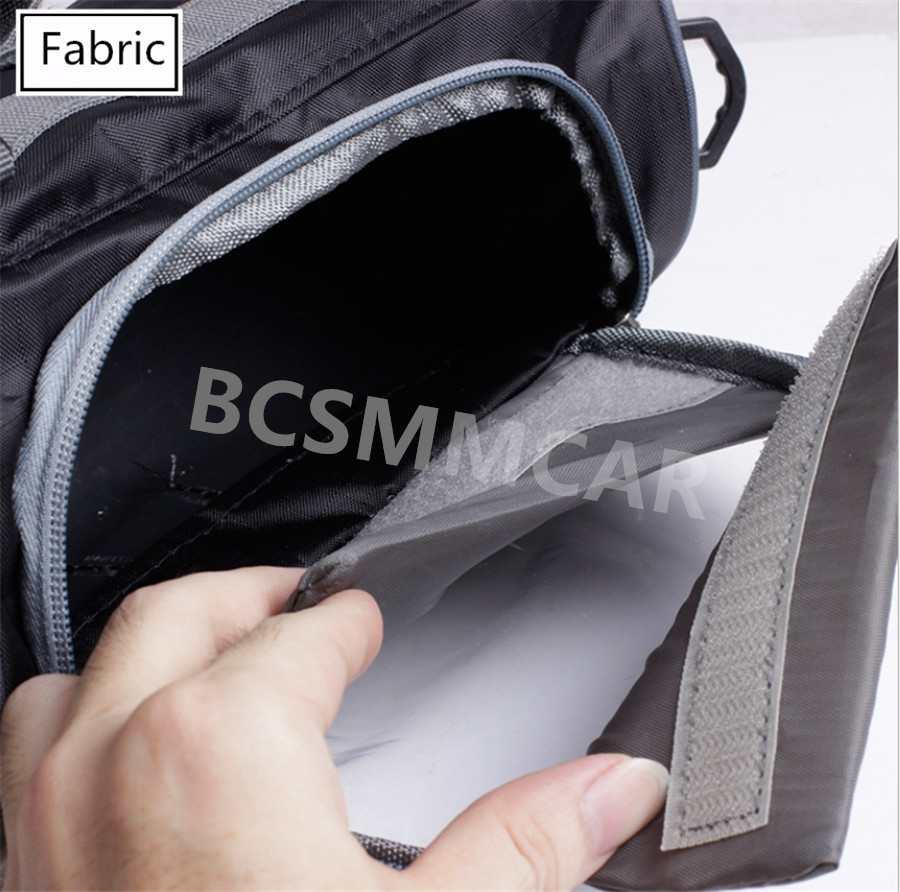 Motorcycle Handlebar Storage Bag Front Fork Pouch Smartphone Pocket Waterproof