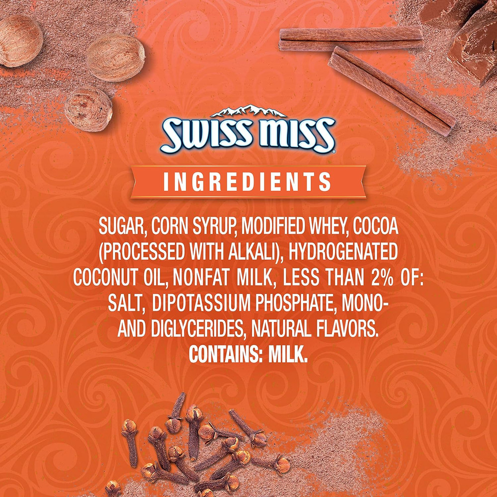 Pumpkin Spice Flavored Hot Cocoa Mix, 8 Count Packets
