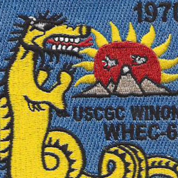 WHEC-65 Winona Owasco Class High Endurance Cutter Patch - Version B