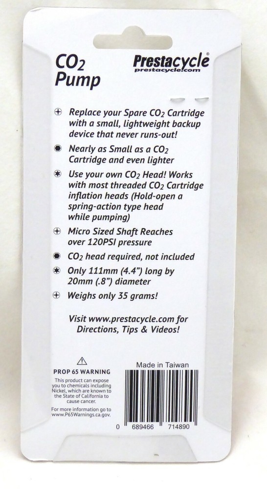 Prestacycle CO2 Mini Pump