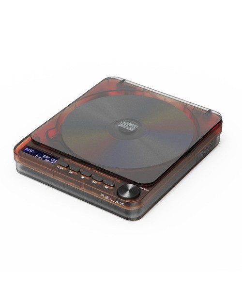 RELAX Pixel Tunes Retro CD Player Bluetooth Speaker Built-in Display 1983