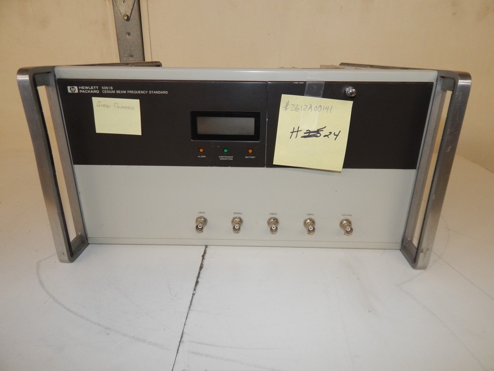 *TC*  HEWLETT PACKARD HP 5061B CESIUM BEAM FREQUENCY STANDARD- CHASSIS  (FQM49)