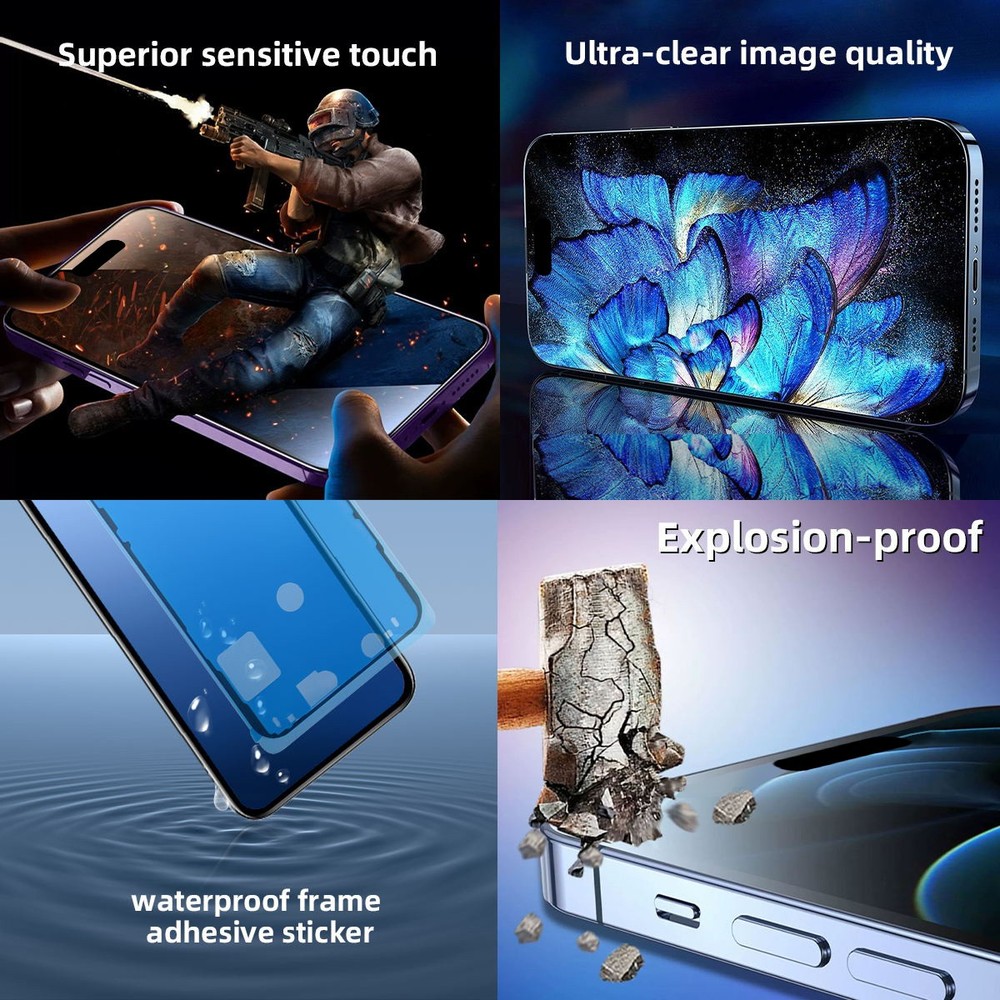 Replacement For iPhone 15 Pro Max LCD Display Touch Screen Digitizer Assembly