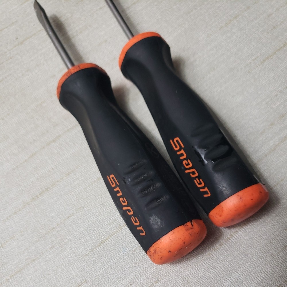 SNAP-ON #1 PHILLIPS HEAD & FLAT HEAD SCREWDRIVERS