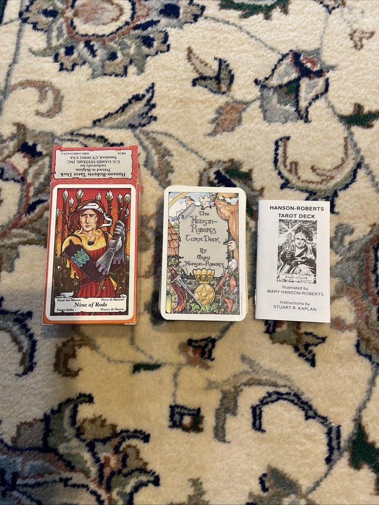 HANSON - ROBERTS Tarot Deck 78 Cards 1985