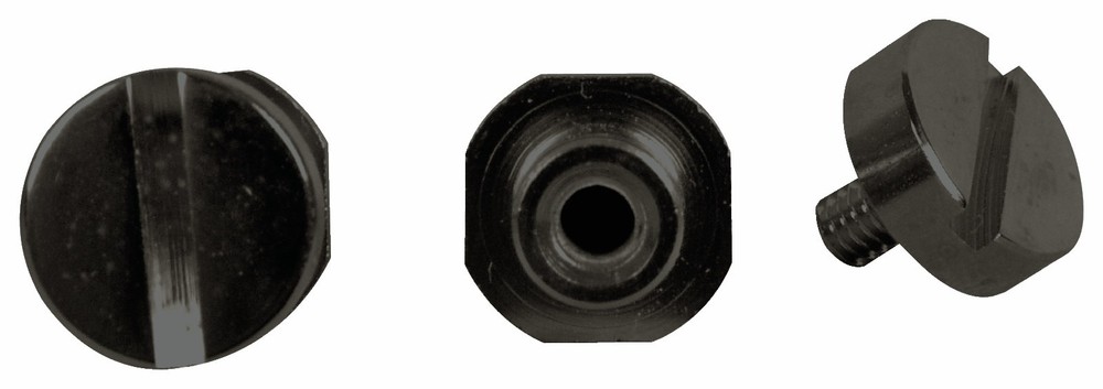 SS1-B TonePros Standard (US Thread) Small Cap (Gibson Size) Locking Stud, Black