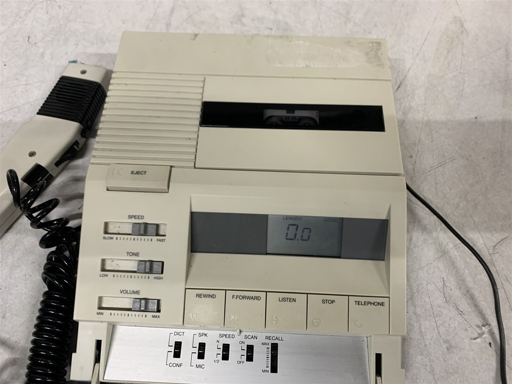 LANIER P-142 TRANSCRIBER CASSETTE PLAYER