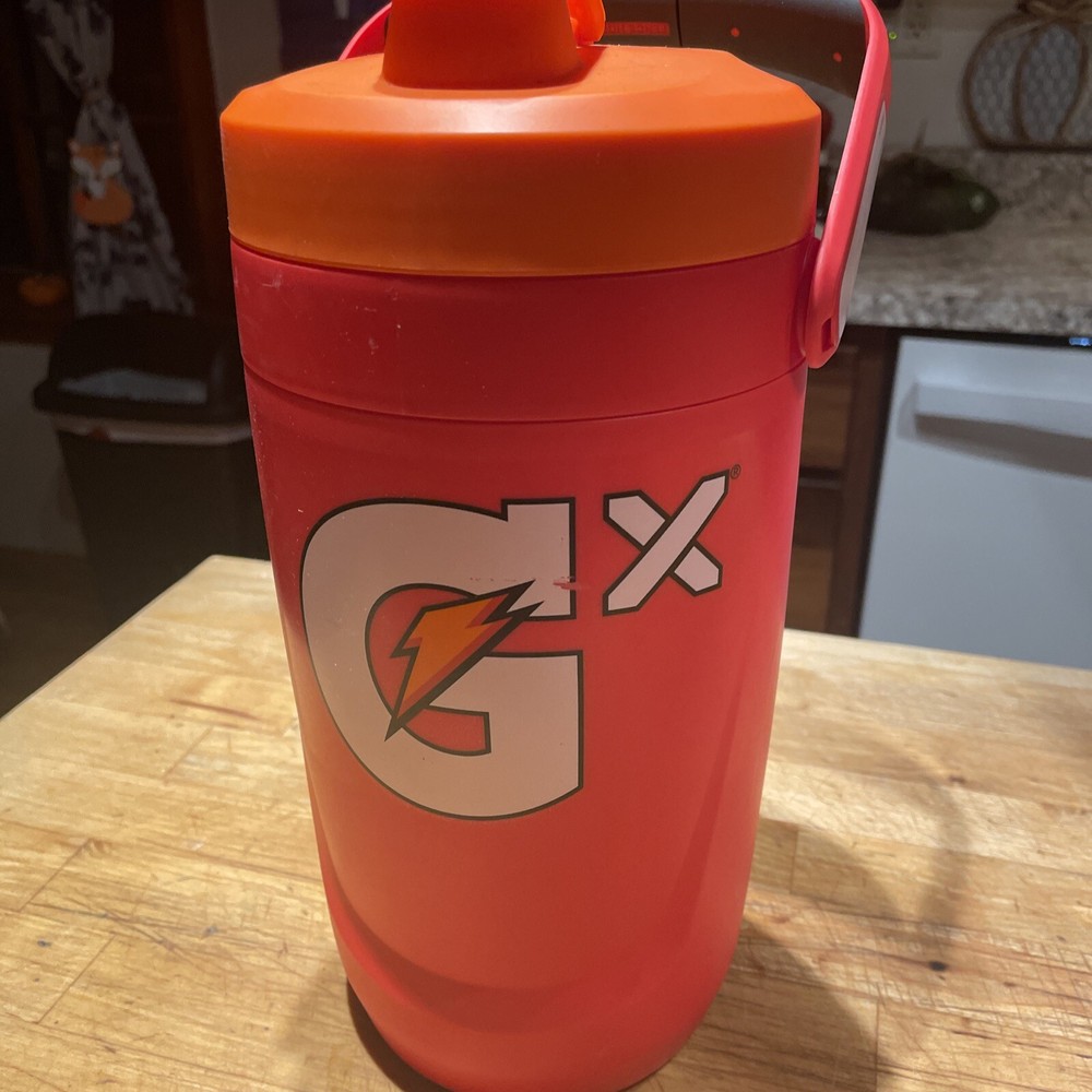 Gatorade Gx Performance Jug 64 oz Red Water Bottle