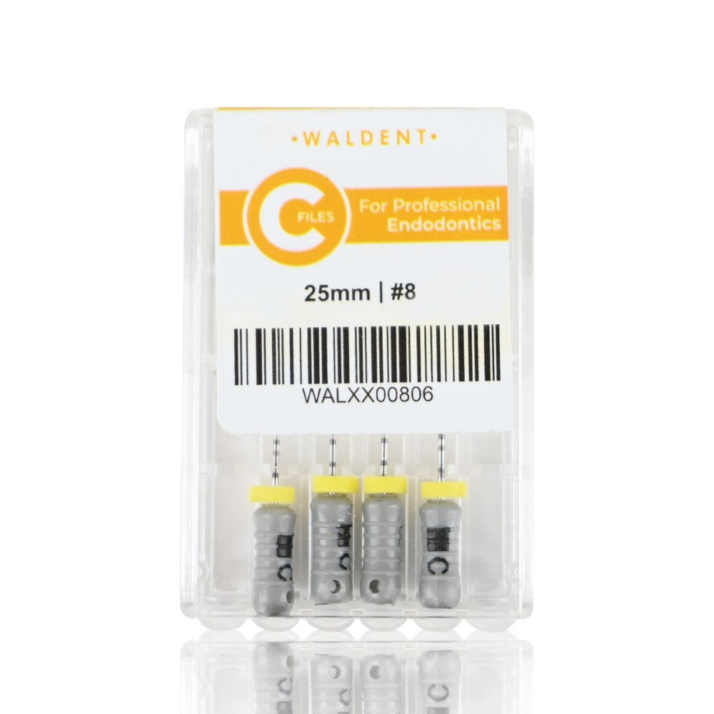 Waldent C Files 25mm ( Pack of 4 )