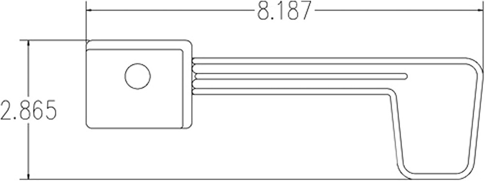 Plastic Mailbox Flag Kit, Red