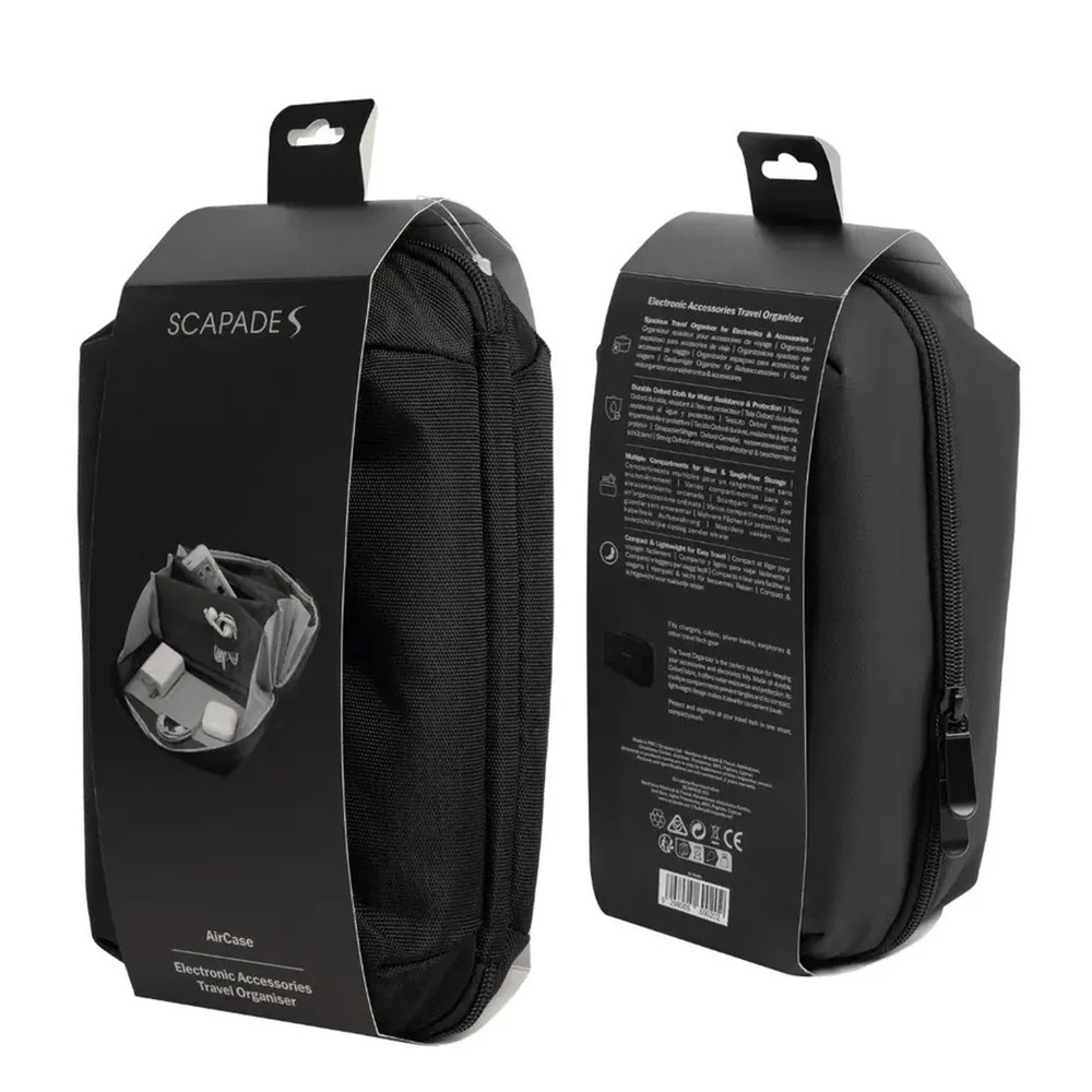 Scapade™ AirCase 9-Compartment Tech Travel Organizer