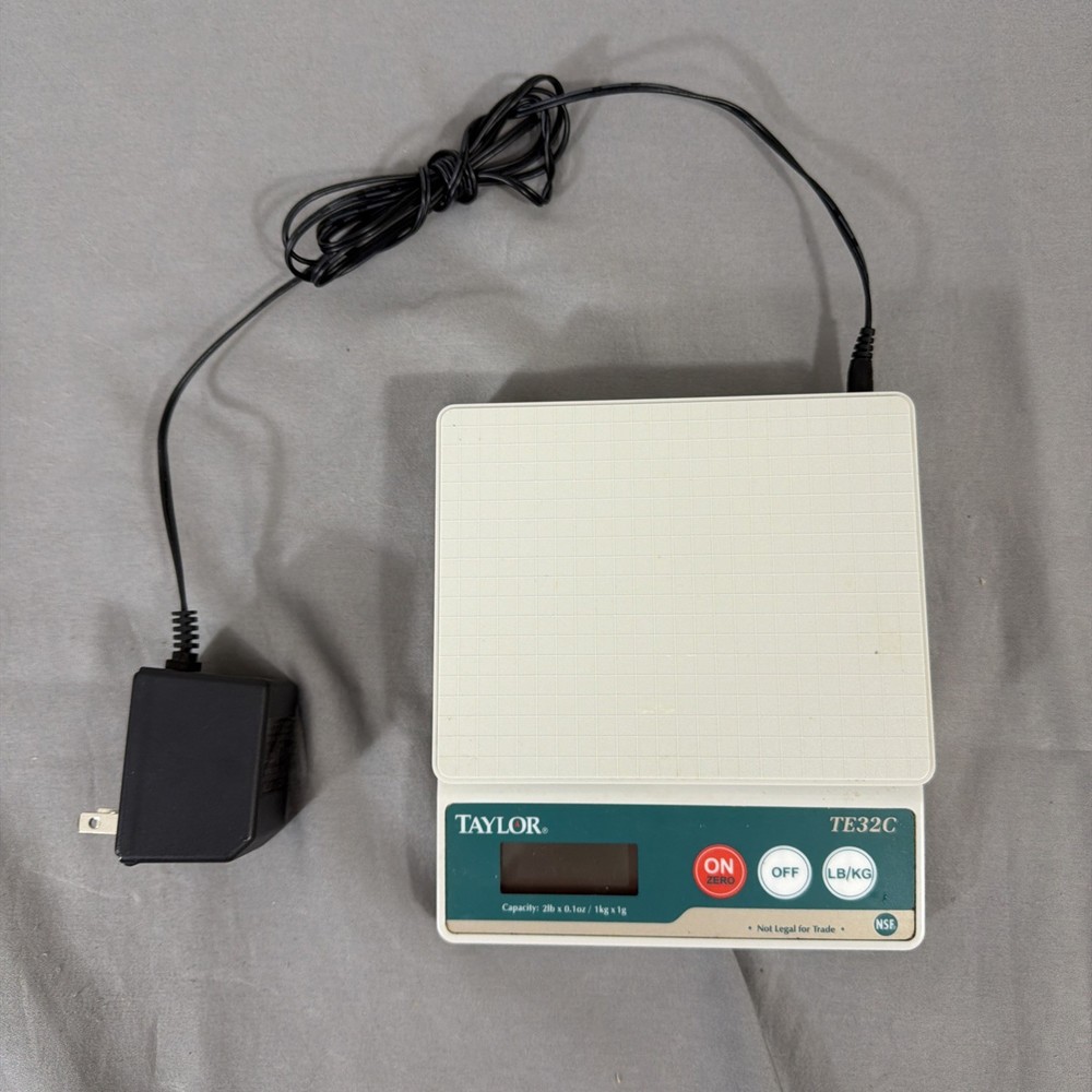 Taylor digital scale Kitchen Food TE32C tested