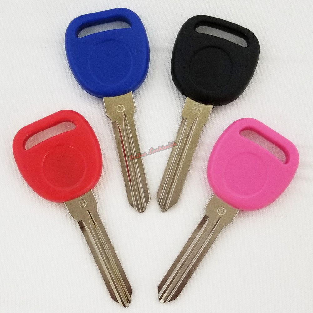 Transponder Chipped Key Pink B111 For Gm Vehicles Easy DIY Programming ID46