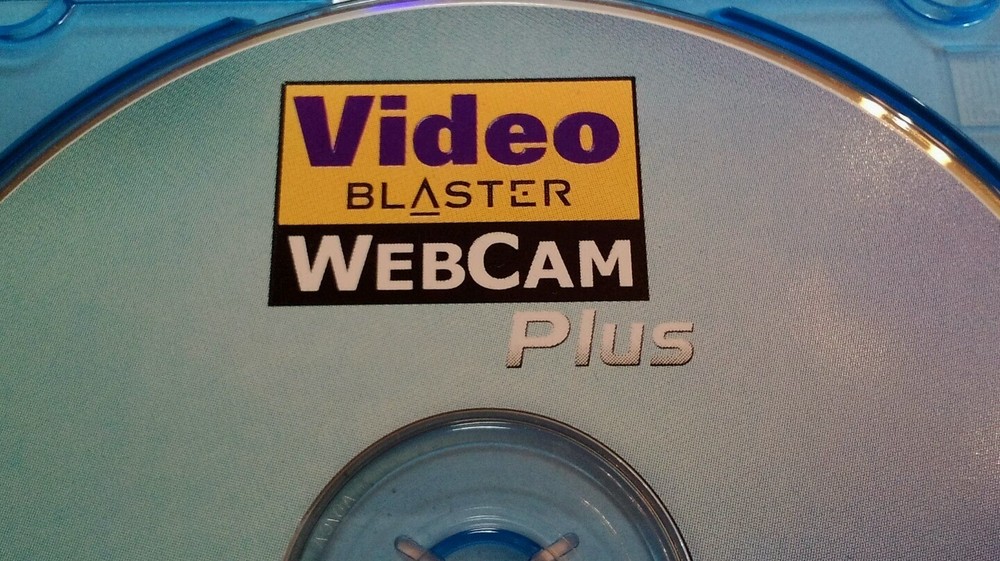 Windows 95 98 Creative Video Blaster Webcam Plus VTG 2000 RARE CD Retro Tech!