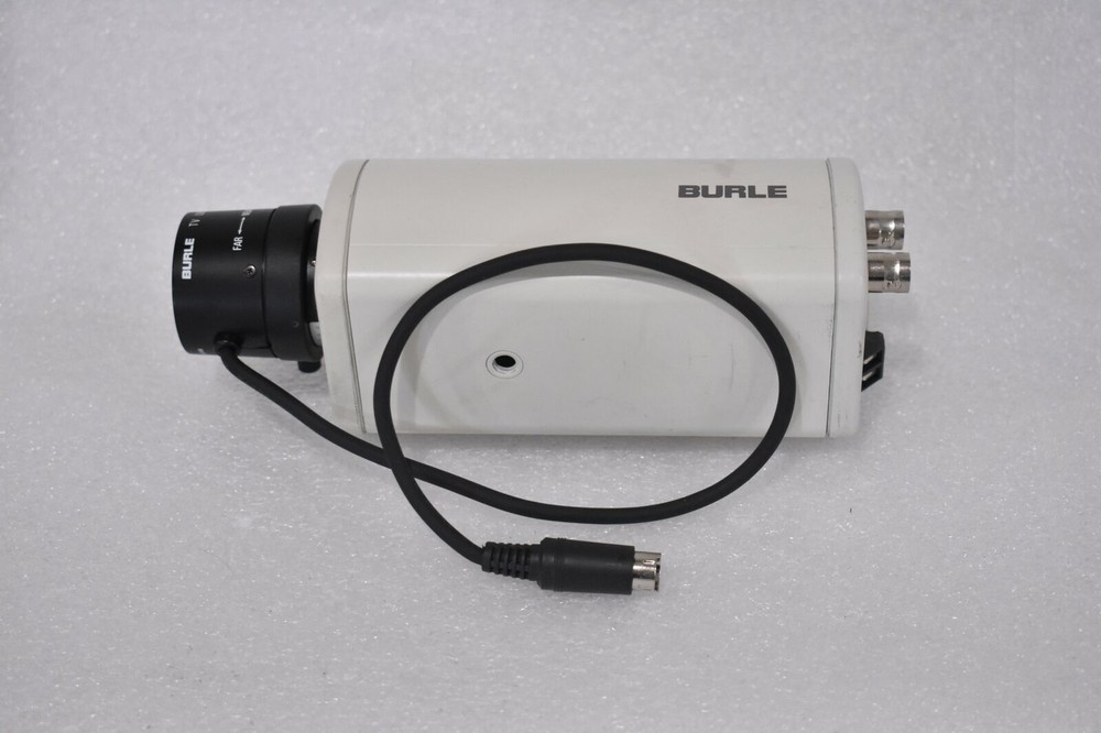 PHILIPS BURLE SECURITY CAMERA TC652EA 24VDC 60Hz 4W W/REPLACEMENT LENS & CABLES