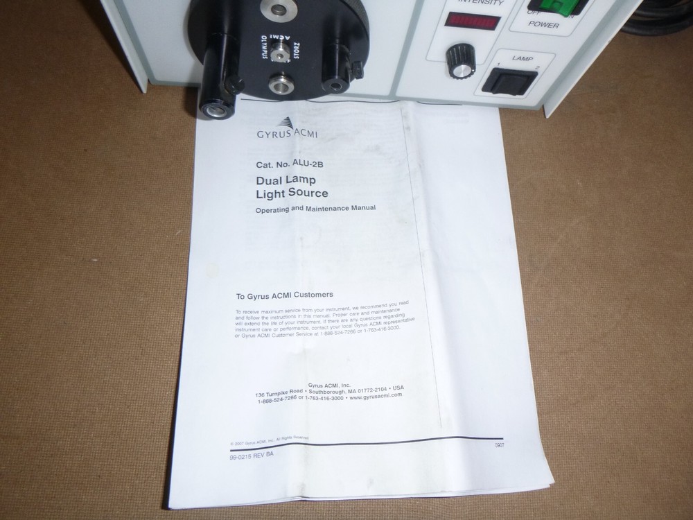 CIRCON ACMI ALU-2B Halogen Light Source