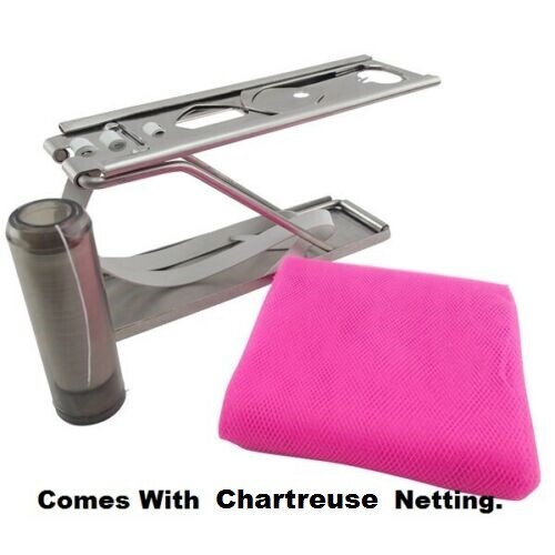 Redwing Tackle Bait Bandit Spawn Egg Sac Net Tying Machine With Thread & Netting