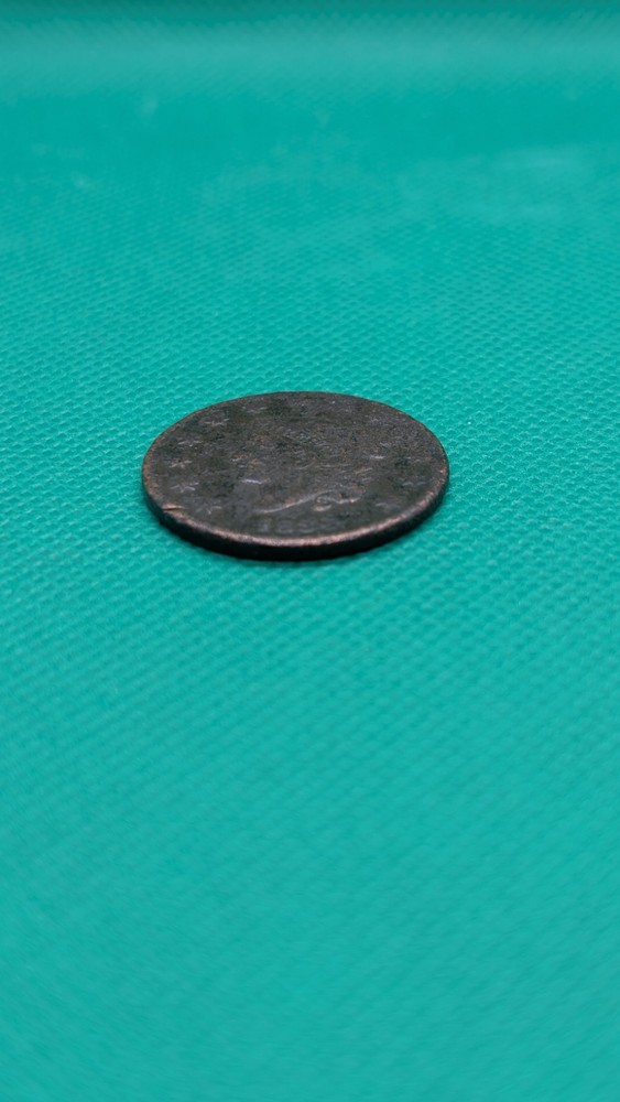 1850 Large One Cent Copper Penny