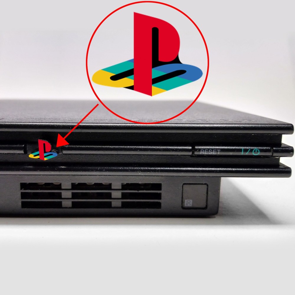Custom SLIM PlayStation 2 (PS2) Console Stickers - You Pick!