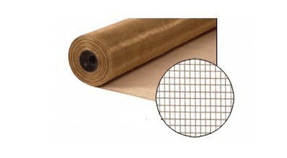 36" x 5' Brite Bronze/Copper Insect Screen