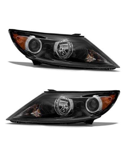 Headlight Assembly Compatible with Kia Sportage 2011 2012 for 2011 2012