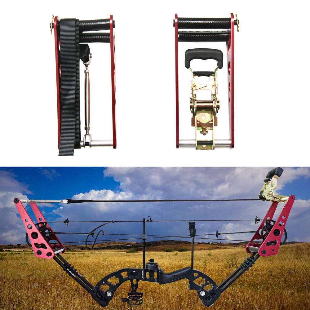 Archery Compound Bow Press Open Tool Accessories String Replacement Portable