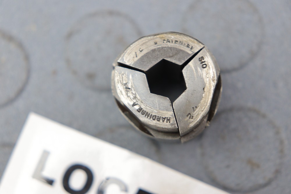 HARDINGE ( 1/2'' ) S-10 HEX COLLET PADS SMOOTH LOC5645