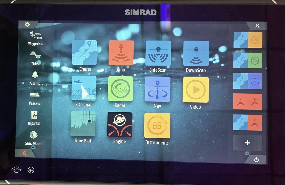Simrad NSO 16 evo3S MFD Untested Excellent Screen