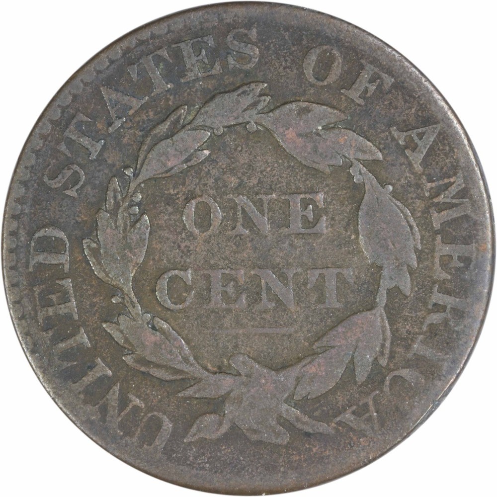 1826 Large Cent VG Uncertified #104