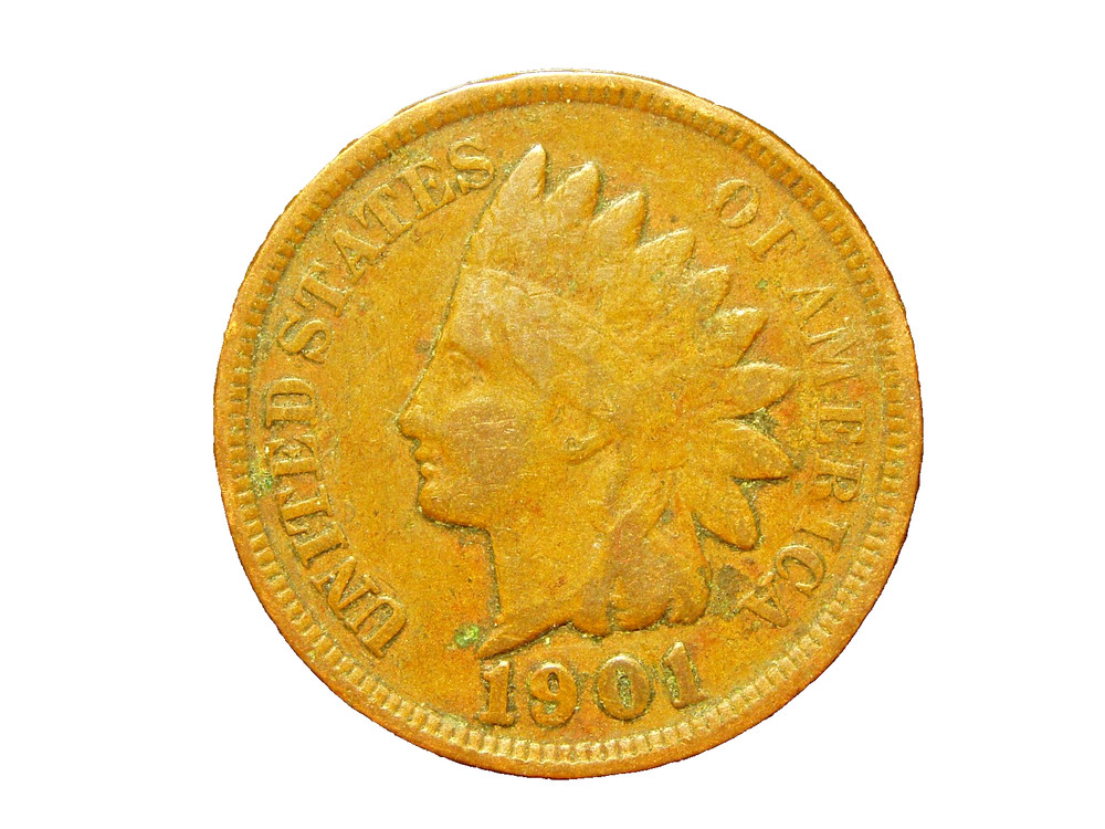 1901  INDIAN HEAD CENT #15