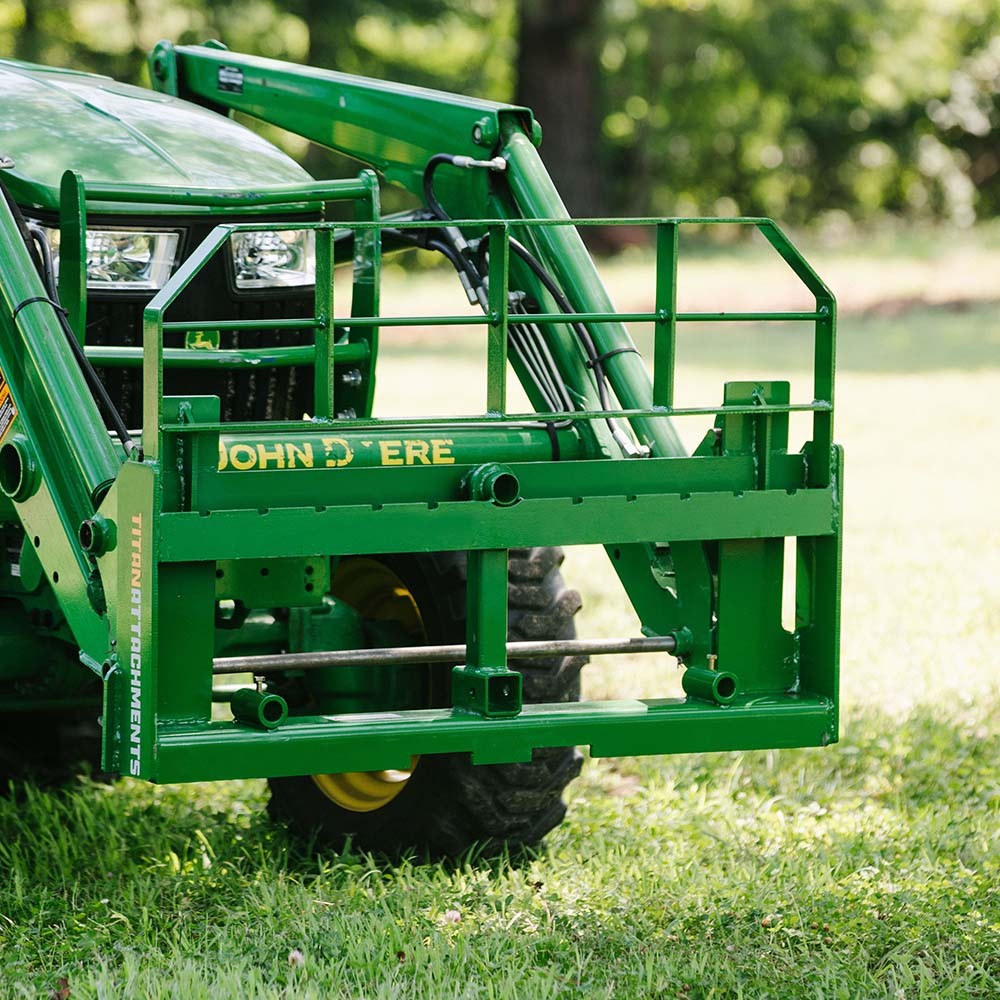 Titan Attachments Pro Series Pallet Fork Frame, Hook and Pin Mounting Style