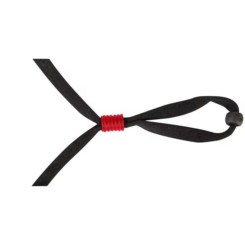 Large/X-Large Black 3-Layer Reusable Performance Face Mask