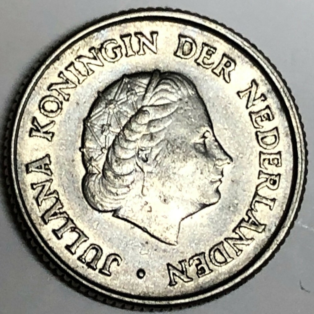 # C4845    NETHERLANDS      COIN,     25  CENTS   1950