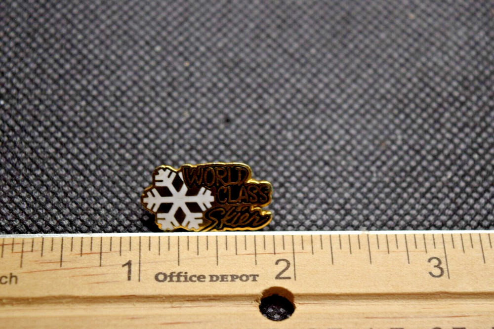 World Class Skier Ski Pin