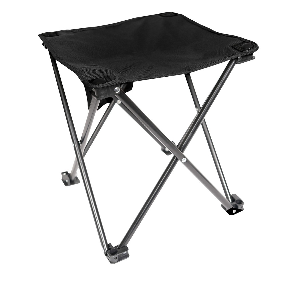 Rothco Black Collapsible 4 Leg Camp Stool 45481
