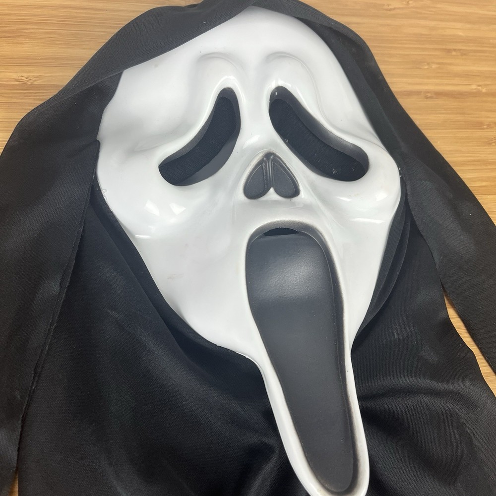Scream Ghostface Mask Easter Unlimited Fun World 9206 Ghost Face No Glow