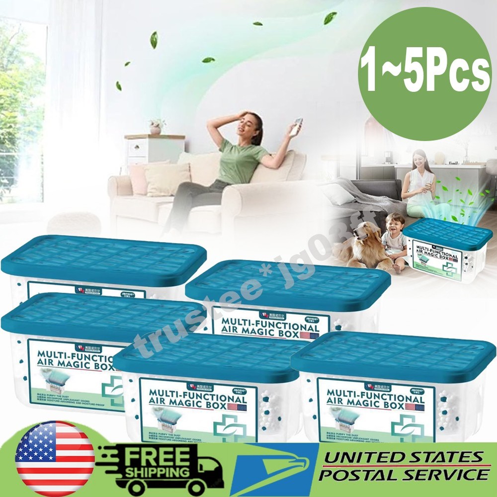 Air Magic Box-Indoor Air Purification Dust Removal Magic Box, Multi-functional