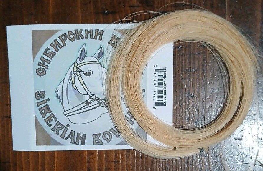 Siberian Bow Hair - 4/4 Violin