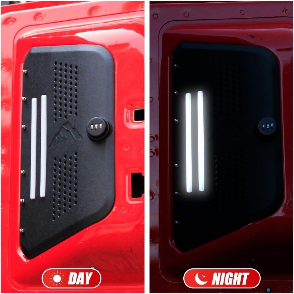 Tailgate Access Panel with Light Hidden Organizer for Ford Bronco 2/4 Door 20...