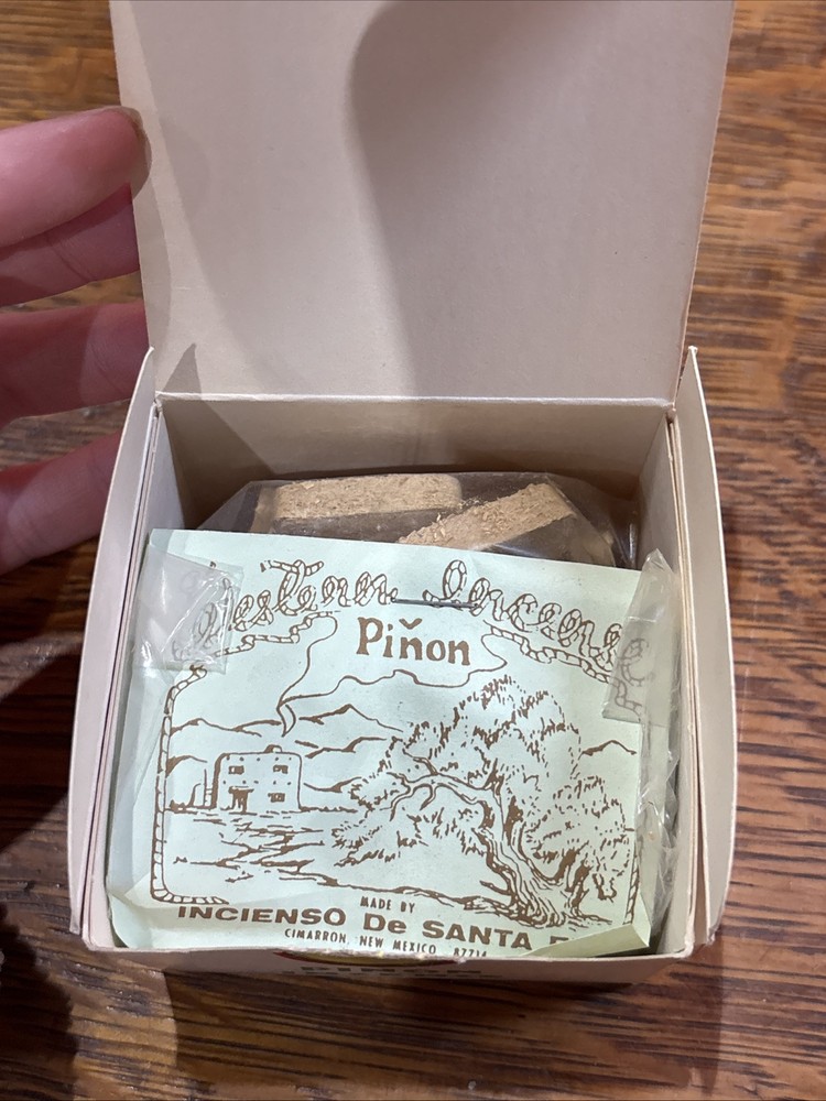 Vintage Piñon Incense 40 Cones New