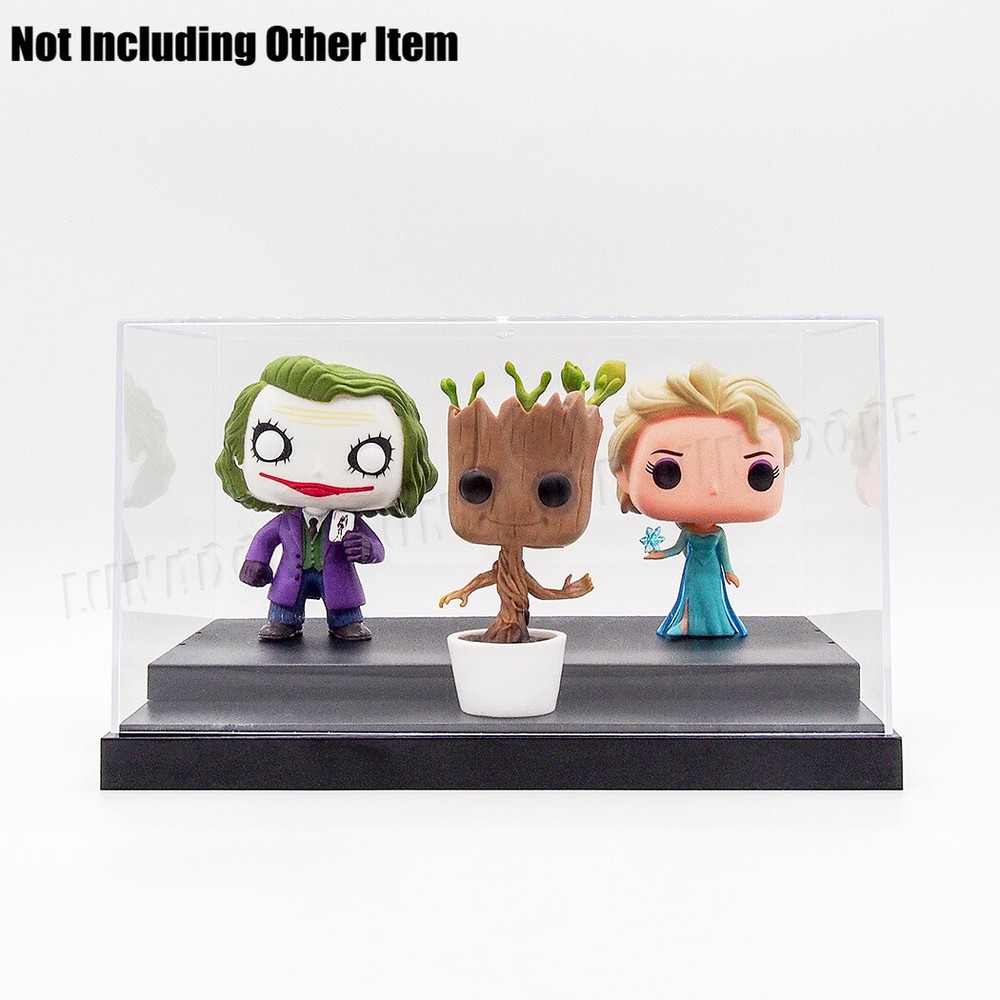 Acrylic Display Case Step Blind Box Mini Pop Figures Storage Toy Model Protector
