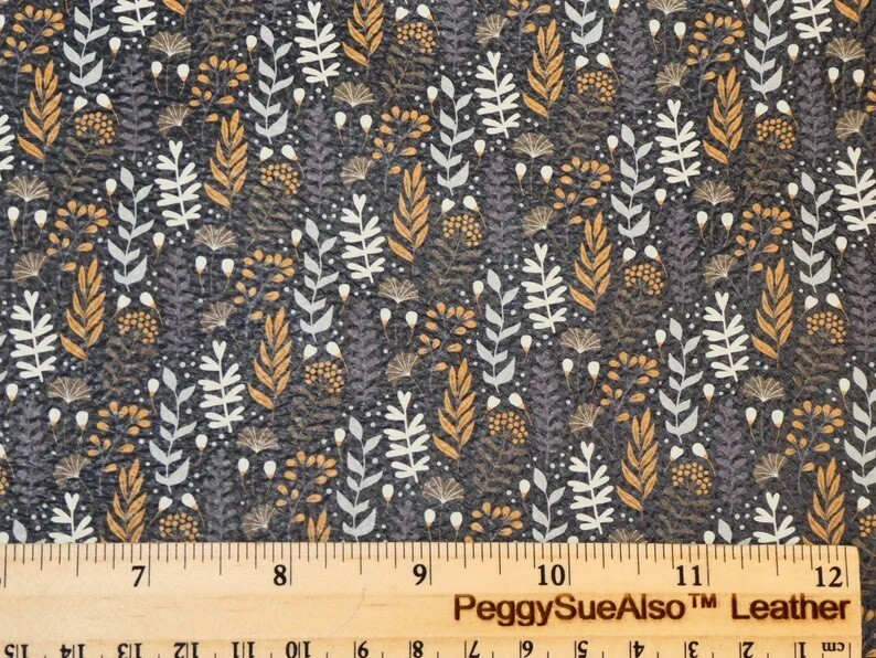 New Sheets Patterned Crafting Leather Earring making floral chevron cowhide