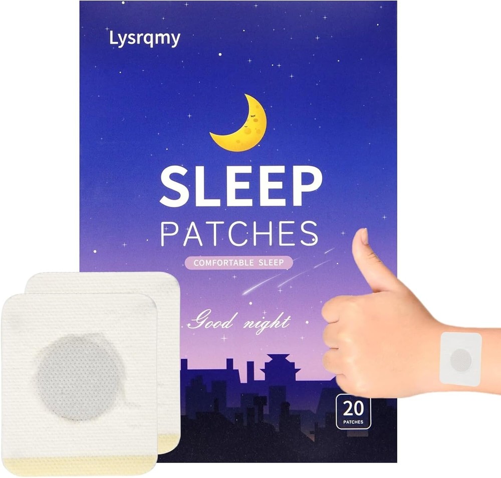 20Pcs Sleep Support Patch Deep Sleep Support Supplement Mugwort Astragalus
