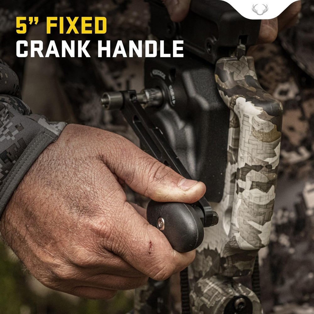 5” Fixed Crank Handle Replacement for ACUdraw & ACUslide - Male Connection