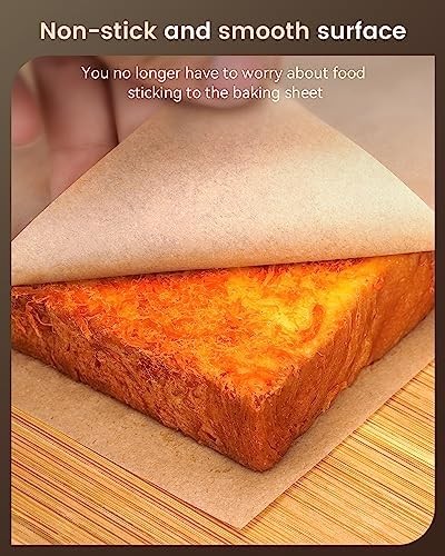 100 Parchment Paper Sheets 9x13 Unbleached