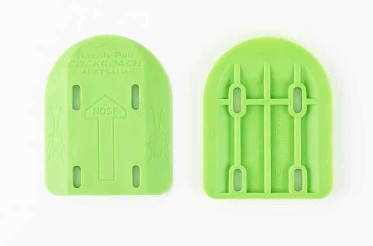 COCKROACH roach pod skate board RISERS GREEN old school riser pad AUSTRALIA