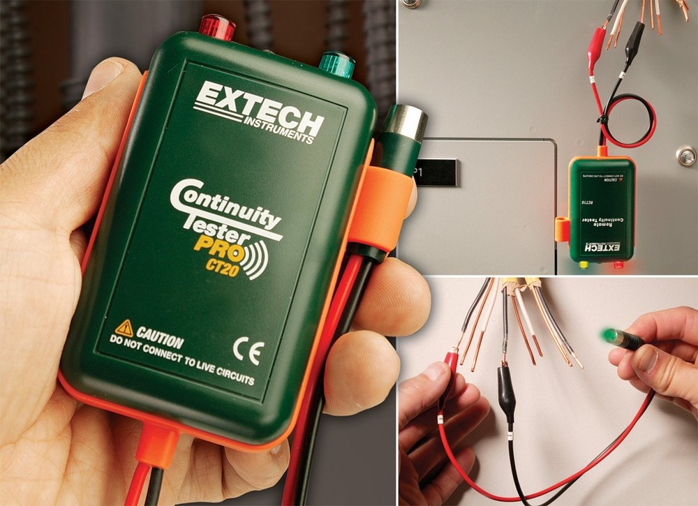 Extech CT20 Remote and Local Continuity Tester Standard
